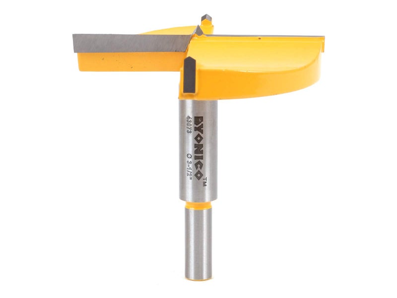 YONICO 43073C 3-1/2-Inch Diameter Carbide Forstner Drill Bit 10mm Shank - Image 1